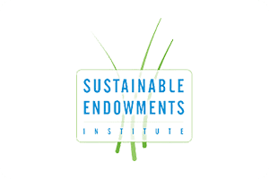 A logo of the sustainable endowments institute.