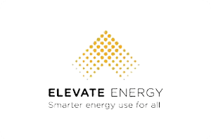 A logo of elevate energy
